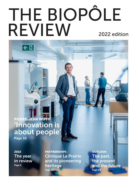 THE BIOPÔLE REVIEW – 2022 EDITION by Biopôle 